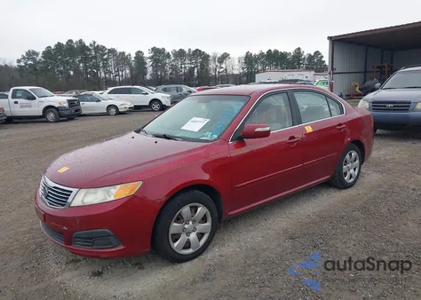 2009 Kia Optima Lx from USA, damaged, VIN KNAGE228X95300981